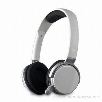 Wired Stereo Headphones with 32Ω Impedance, 100dB Sensitivity and 2.4m Cable Length